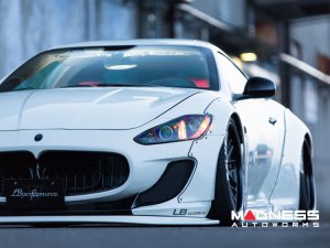 Maserati GranTurismo Custom Wheels - VWS-2 by Vossen - Matte Gunmetal / Matte Black Barrel
